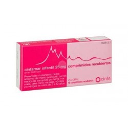 CINFAMAR INFANTIL 25 mg 10...