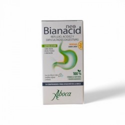 ABOCA NEOBIANACID 14 COMPRIMIDOS SABOR LIMON
