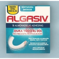 ALGASIV ALMOHADILLAS ADHESIVAS PROTESIS 18 U INF