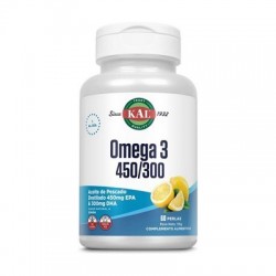 SOLARAY OMEGA 3 450 EPA / 300 DHA - 120 PERLAS - SIN GLUTEN