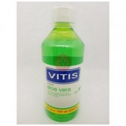 VITIS ENJUAGUE BUCAL ALOE VERA 400 ML + 100 GRATIS