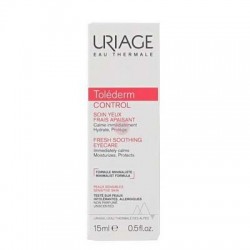 URIAGE TOLEDERM CONTROL CREMA LIGERA CALMANTE PARA OJOS 1 ENVASE 15 ML