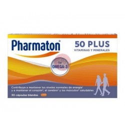 PHARMATON 50 PLUS 30 CAPSULAS