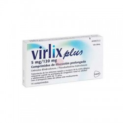 VIRLIX PLUS 5 mg/120 mg 14...