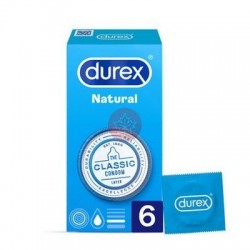 DUREX NATURAL PLUS EASY ON - PRESERVATIVOS (6 U)