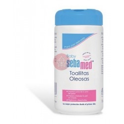 SEBAMED BABY TOALLITAS OLEOSAS -  (70 TOALLITAS)