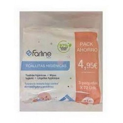FARLINE TRI-PACK TOALLITAS...