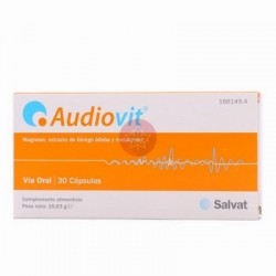 SALVAT AUDIOVIT 30 CAPSULAS