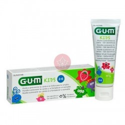 GUM KIDS GEL DENTAL 2-6...