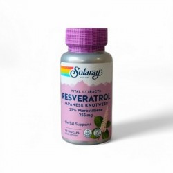 SOLARAY RESVERATROL 255 MG...