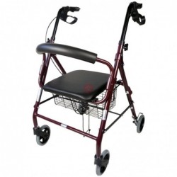 ANDADOR ROLLATOR 4 RUEDAS...