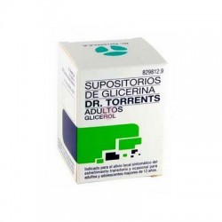 SUPOSITORIOS DE GLICERINA DR. TORRENTS ADULTOS 3