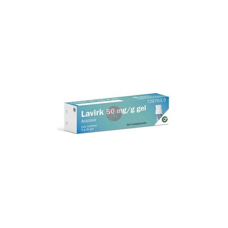 LAVIRK 50 mg/g GEL CUTANEO 1 TUBO 5 g + BOMBA DO